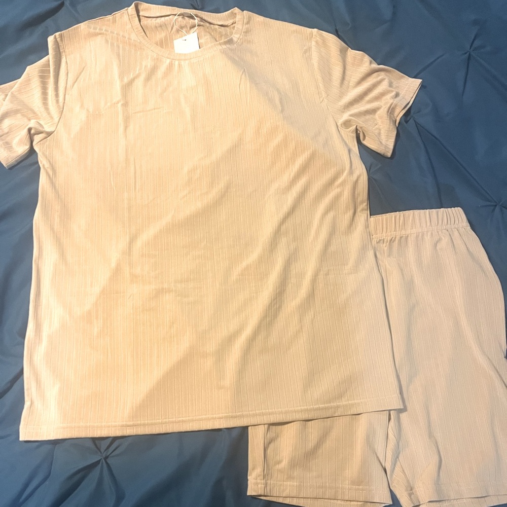 Womens shirt and shorts set